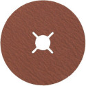 Disque fibre PREMIUM CERABOND X D.125mm acier K.120.grain céramique inox STA (par 50)