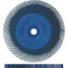 Brosse radiale sunburst Ø152xL152x25,4mm forme 400 DISC RA Alox/corindon TYROLIT
