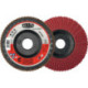 Disque lamelle CERABOND D.125mm K.80 fl.INOX grain céramique TYROLIT (Par 5)