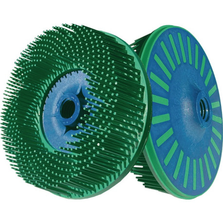 Brosse ronde soleil D.115mm M14 épaisseur fil 1,25mm Ku.K.50 12000min 5 TYROLIT