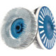 Brosse ronde soleil D.115mm M14 épaisseur fil 1,25mm Ku.K.120 12000min 5 TYROLIT