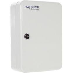 Boîte à clés SK 20 H250xL180xP85mm gris clair STA Anz.Hak.20 ROTTNER