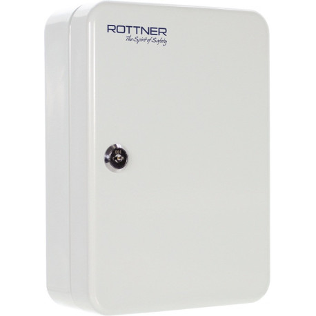 Boîte à clés SK 20 H250xL180xP85mm gris clair STA Anz.Hak.20 ROTTNER