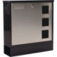 Boîte aux lettres design H.380mm L.370mm P.120mm noir STA DIN C4 ROTTNER