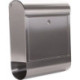 Boîte aux lettres Rondello H.435mm L.385mm P.140mm gris VA DIN C4 ROTTNER