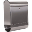 Boîte aux lettres Rondello H.435mm L.385mm P.140mm gris VA DIN C4 ROTTNER