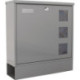 Boîte aux lettres Postale H.380mm L.365mm P.120mm grise STA DIN C4 ROTTNER