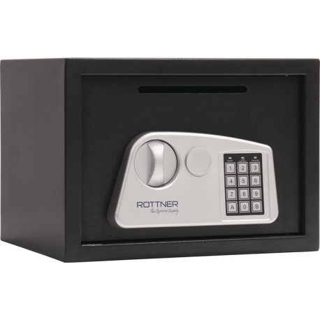 Coffre-fort meuble Jupiter 3 250x350x280mm serrure électronique Fbd.+insert 9kg ROTTNER