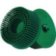 Disque brosse radiale Sunburst D.51mm K.50 A50 XCRS B.51 vert 25000min TYROLIT