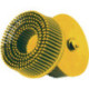 Disque brosse radiale Sunburst D.51mm K.80 A80 CRS B.51 jaune 25000min TYROLIT