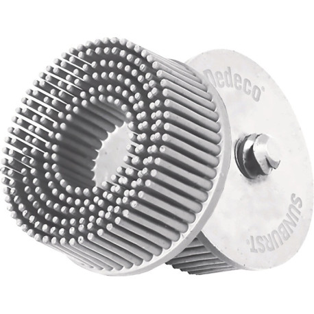 Disque brosse radiale Sunburst D.51mm K.120 A120 MED B.51 blanc 25000min TYROLIT