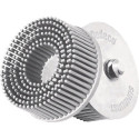 Disque brosse radiale Sunburst D.51mm K.120 A120 MED B.51 blanc 25000min TYROLIT