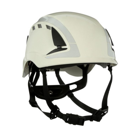 Casque de sécurité X5001V-CE. Ajustement sécurisé blanc. ventilé 3M