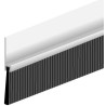 Bas de porte en aluminium avec brosse IBS 80 250cm