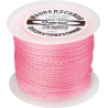 Cordeaux macon PP fluoressant 2,0mm 100m rose Overmann