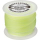 Cordeaux macon PP fluoressant 2,0mm 100m jaune Overmann