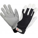 Gant de protection , cuir Nappa, avec Klett.,Taille 8 (Par 10)