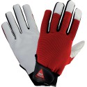 Gant de protection PowerGrip3, cuir Nappa m. Klett,Gr.10 (Par 10)