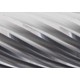 Mini-fraise sur tige de 3 mm, en carbure, forme ogive à bout rond RBF, denture INOX, Forme : RBF 1225, Ø de la tête 12 mm
