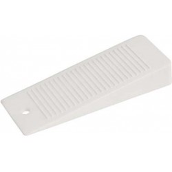 Cales bloque-porte blanc 100 x 36 x 16 mm