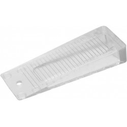Cales bloque-porte tranparent 100 x 36 x 16 mm