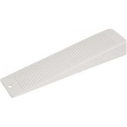 Cales bloque-porte transparent plastique 155 x 36 x 20 mm