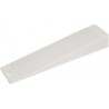 Cales bloque-porte transparent plastique 155 x 36 x 20 mm