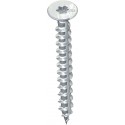 Vis tete fraisée, filetage partiel T-DRIVE - HECO-FIX-plus SeKo TD 5,0x 30 zn-bl VG HP (Par 500)