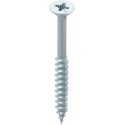 Vis tete fraisée, filetage partiel PZ - HECO-FIX-plus SeKo PZD5,0x 90 zn-bl TG HP (Par 200)