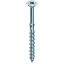 Vis HECO-TOPIX - tete fraisée - SeKo T-Drive 8,0x120 zingué Filetage partiel (Par 100)