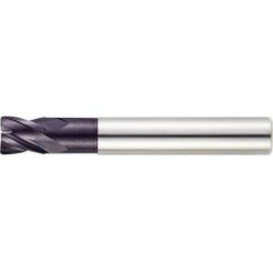 Fraise torique extra courte, type N, en carbure monobloc, UF, revêtement TiAIN, Ø d1 : 6,0 mm, Long. totale l1 55 mm, Long. coupe l2 7 mm