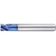 Fraise torique extra longue, type N, en carbure monobloc, K05/K10, revêtement TiAIN-S, Ø d1 : 3 mm, Long. totale l1 45 mm, Long. coupe l2 4,0 mm