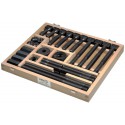 Jeu de vis de serrage pour rainures en T M18x20 AMF