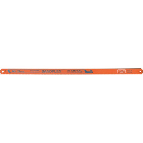 Lame de scie à main Sandflex 300mm 18dents par pouce BAHCO 1 PCS