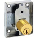 Serrure a pene D25mm rs Zyl.matt.vern.