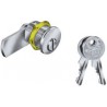 Serrure a came cylindrique .Nr.2987 nickel MS M19 (2)