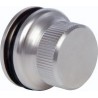 Bouton de porte en verre no. 8566