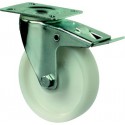 Roulette avec frein 150mm Poly LG.R