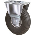Roulette 260mm LG.R Cadre ech Galv. Roue gonflable
