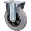 Roulette Caoutchouc - 160mm