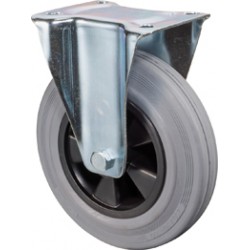 Roulette Caoutchouc - 080mm