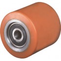 Roue 75mm -Poly/ acier LG.K