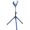 Support pour tubes, matière Barre, hauteur réglable 670/1100 mm