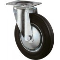 Roulette 160 mm Lg.R Roue Caoutchouc