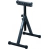Support a roulettes avec charge role, boule barre, hauteur réglable, 350 mm - 758 - 1197mm