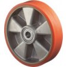 Roue Polyurethane 100mm Guss-Poly/Alu LG.K