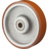 Roue polyuréthane, Corps en fonte - 80 mm BS rouleau