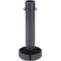 Base de pied réglable 100 mm noir (Par 100)