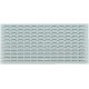 Panneau affichage étiquette 495x457 mm gris RAL 7035