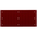 Plaque RAL 3004,1486x457mm